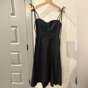 Reformation Black Dress